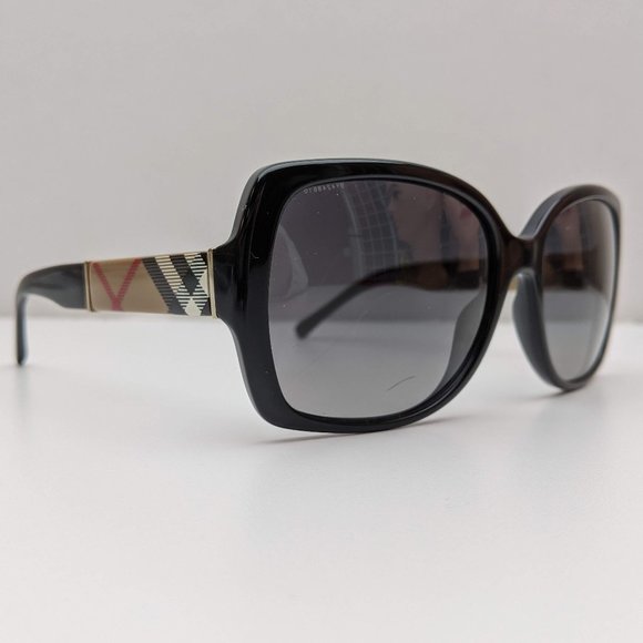 🕶️Made in Italy! Burberry B4160 3433 Sunglasses 58/17 135 /KAO320🕶️ - Picture 3 of 7